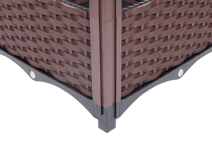 Feel Furniture - buiten plantenbak - Lota - Donkerbruin