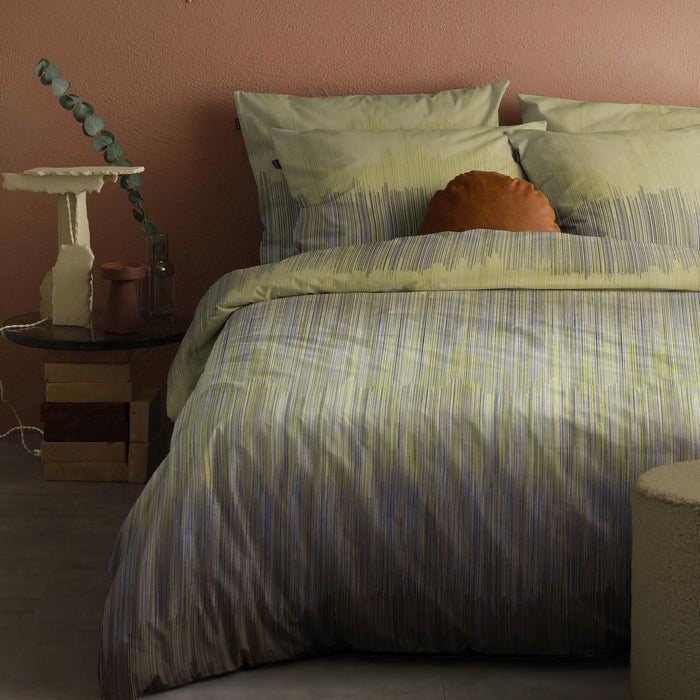 Damai dekbedovertrek katoen-satijn - 240 x 240|220cm - Ochre