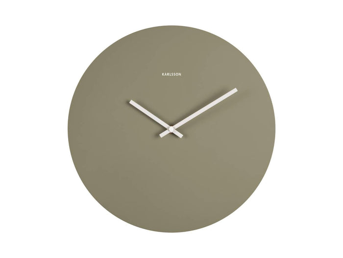 Karlsson - Wandklok Colour Splash - Bruin - Ø31cm