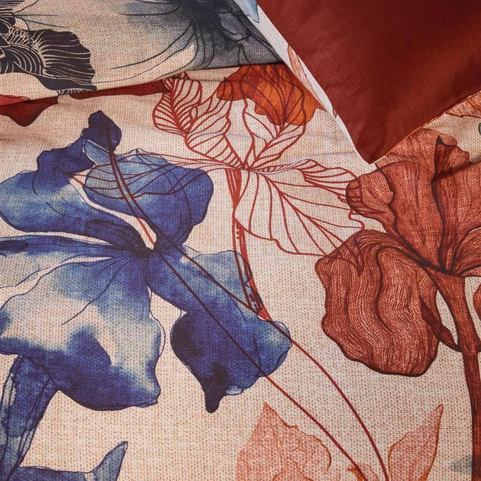 Beddinghouse Iris Field Dekbedovertrek - 260x200|220 - Rood