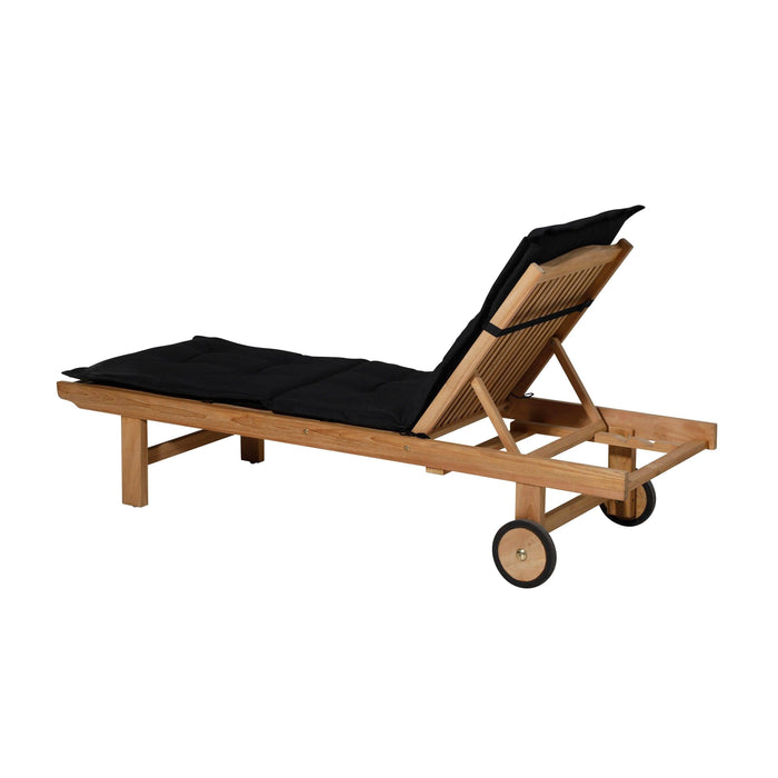 Madison - Ligbedkussen Panama black - Ca. 200x65 cm