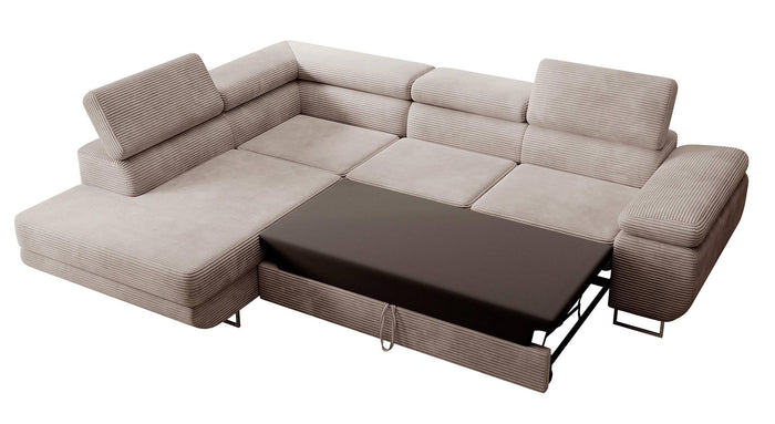 NADUVI Collection Hoekslaapbank Dorothy links corduroy