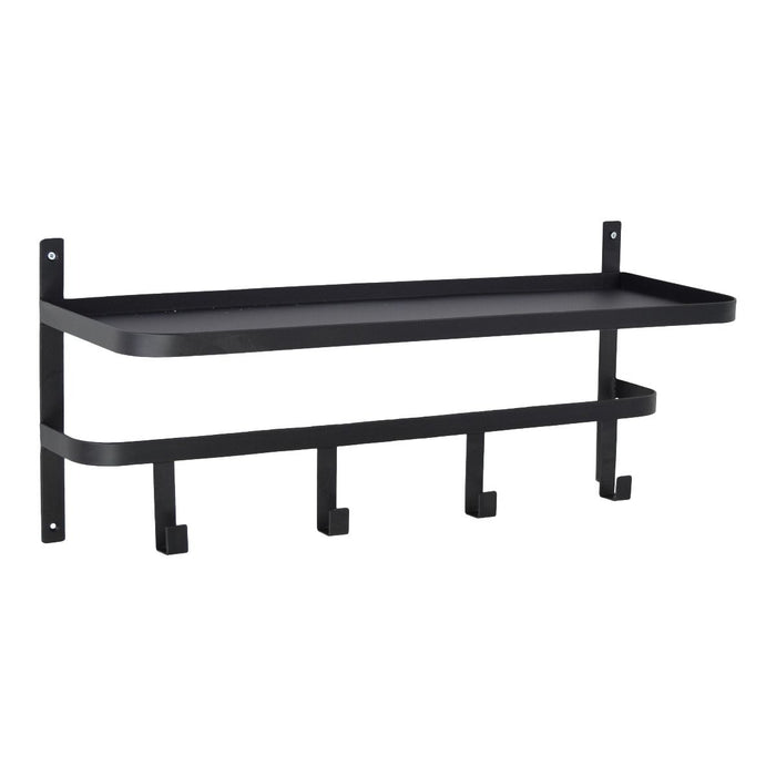 LOFT42 Shelf Kapstok - Zwart – Metaal – 4 haken