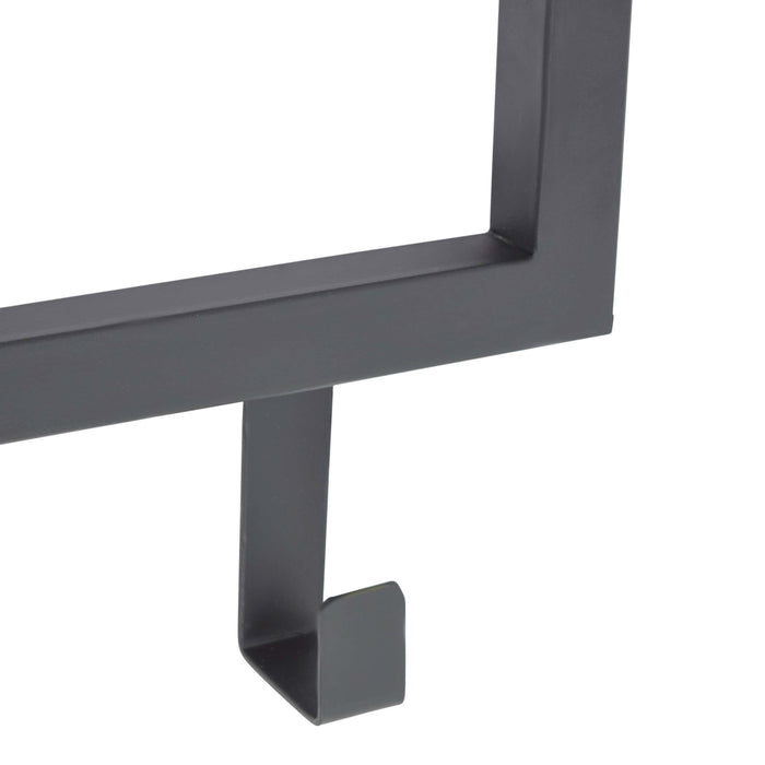 LOFT42 Bono Kapstok - Zwart – Metaal – 15 haken - 80x26x4