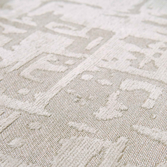 Louis de Poortere Structures Runner 80 x 250 cm - Dry Beige