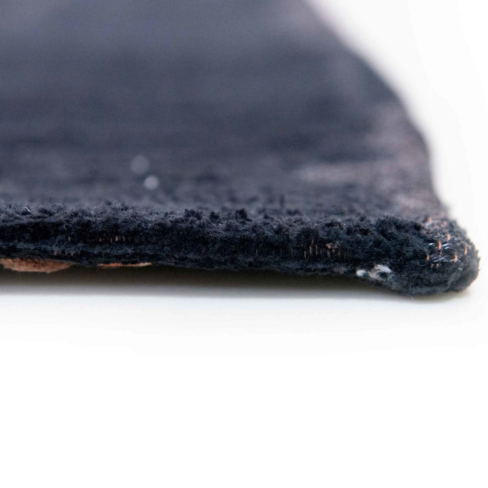 Louis de Poortere Structures Runner 80 x 250 cm - Black Water