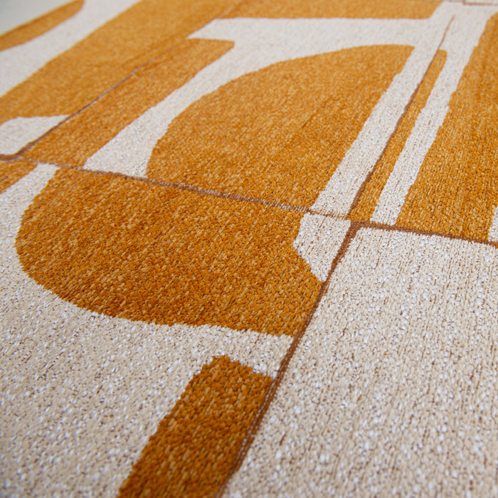 Louis de Poortere Craft Papercut Vloerkleed 200 x 280 cm - Curry