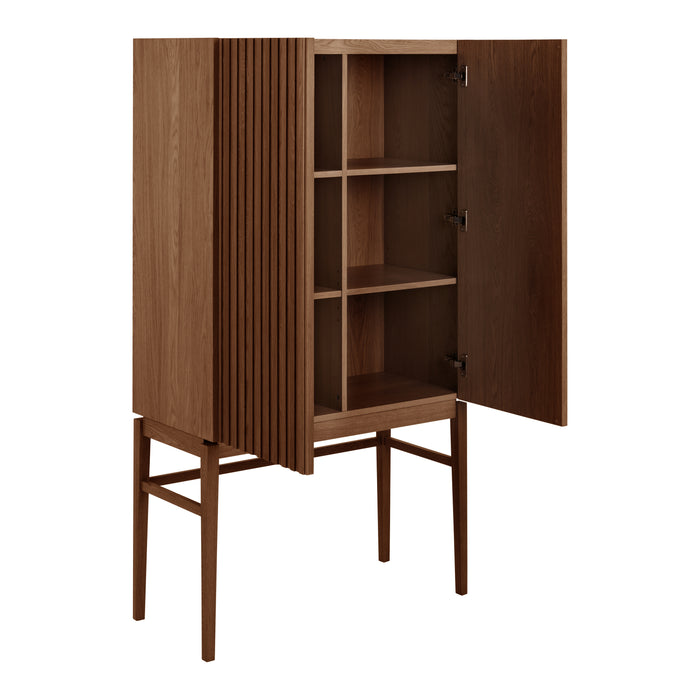 by fonQ Hide Wandkast - Walnoot