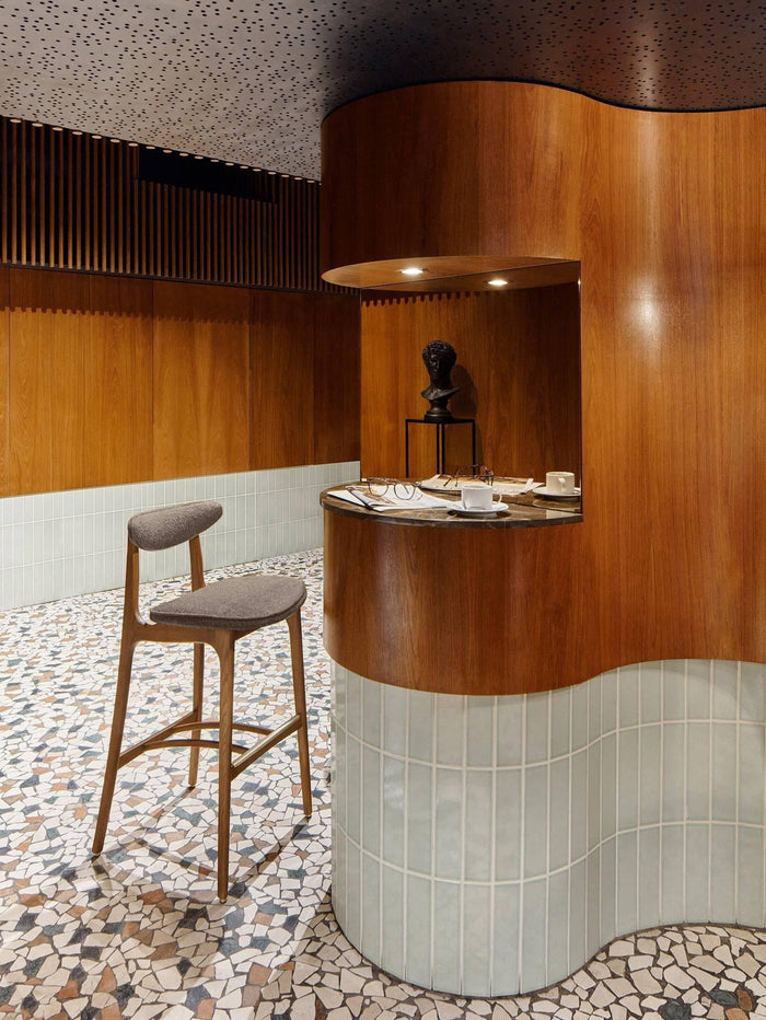 366 Concept Barkruk Madison bouclé