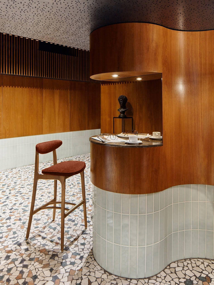 366 Concept Barkruk Madison bouclé