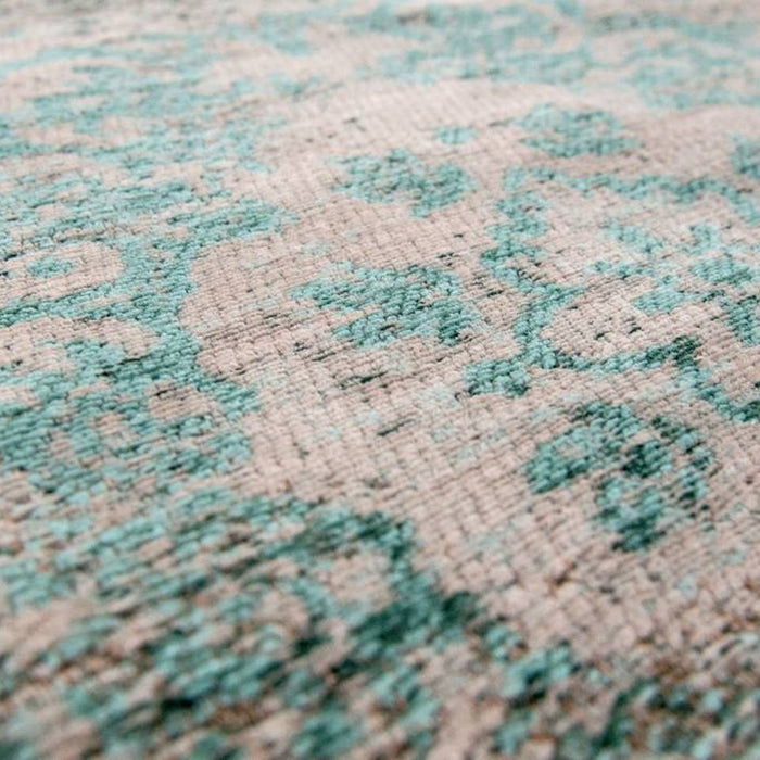 Louis de Poortere Medallion Fading World Vloerkleed 240 x 340 cm - Jade Oyster