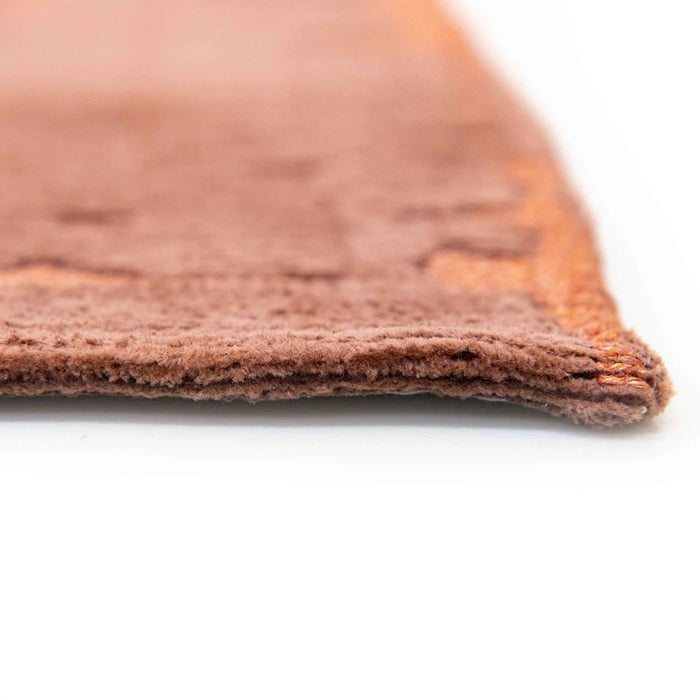 Louis de Poortere Structures Runner 80 x 250 cm - Za Copper