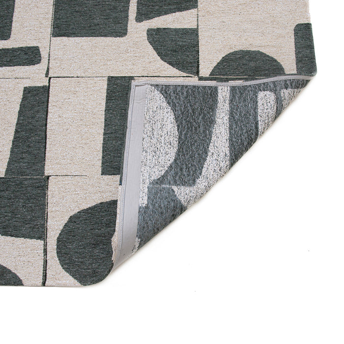 Louis de Poortere Craft Papercut Runner 80 x 250 cm - Sea Spray