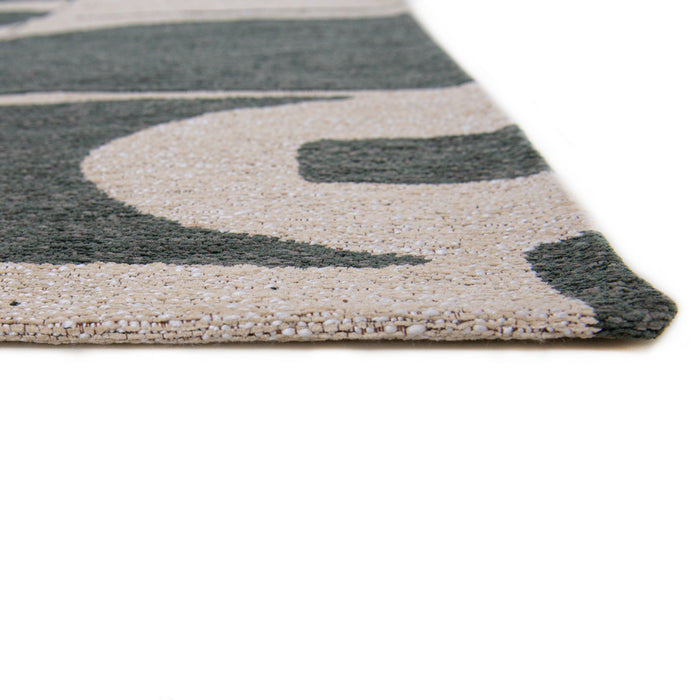 Louis de Poortere Craft Papercut Runner 80 x 250 cm - Sea Spray