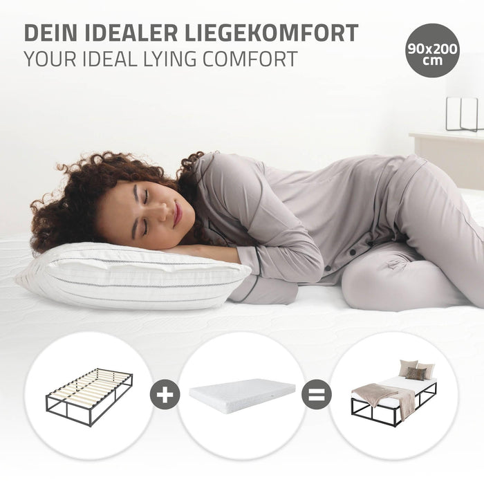 ML-Design Bedframe Peter met matras 90 x 200 cm