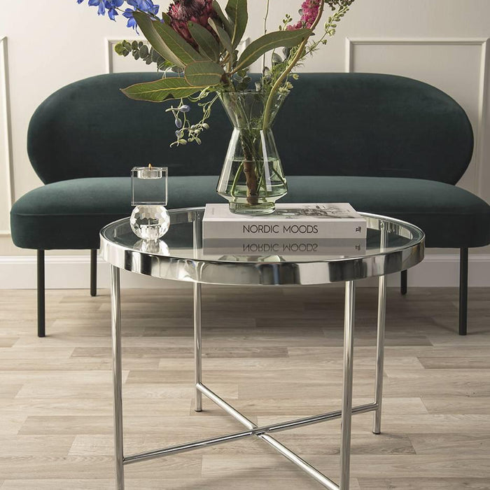 Present Time Kandelaar Crystal Art vierkant