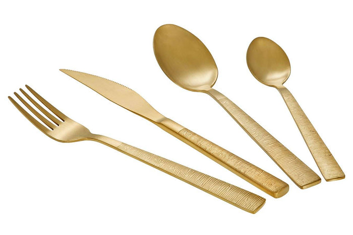 Buccan - Bestekset - Florence - 24 delig - Goud