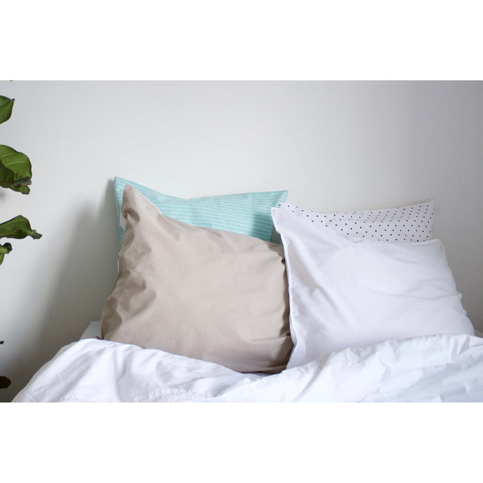 Van Morgen Smooth Plunge | Kussensloop | 61x71cm | Wit | Van Morgen