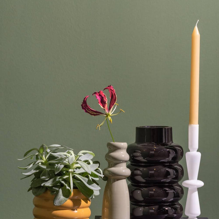 present time - Plant Pot Bobbly Glazed Large