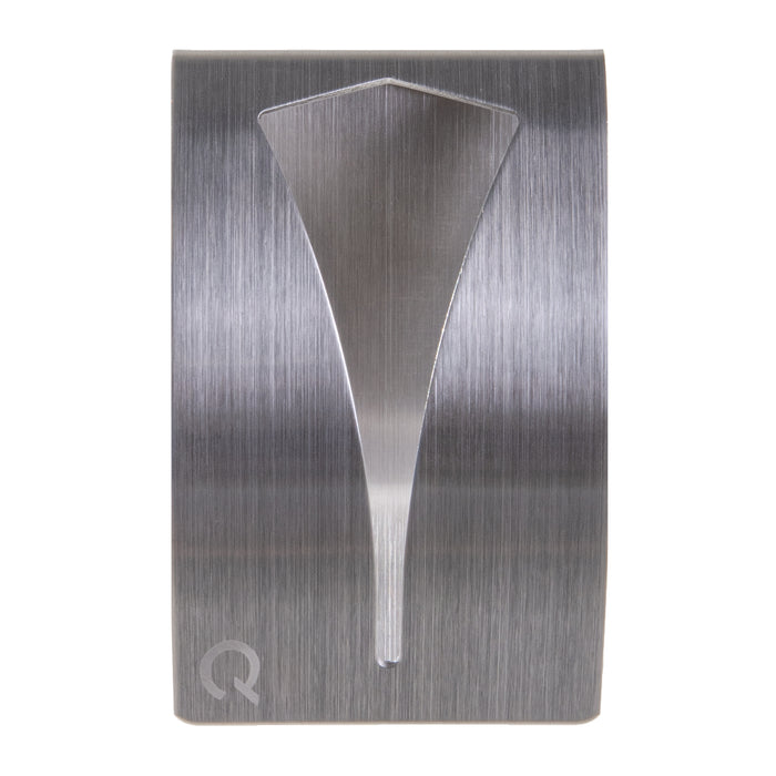 QUVIO Handdoekenhouder zelfklevend RVS - set van 2