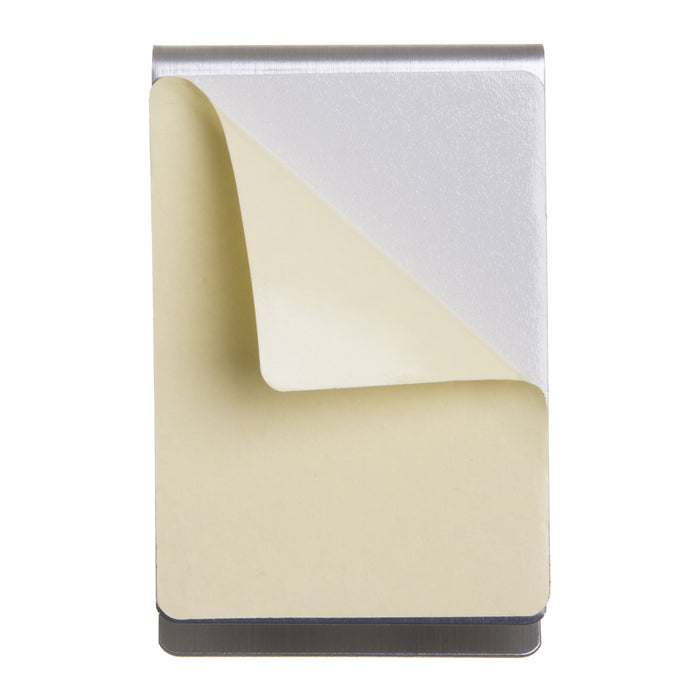 QUVIO Handdoekenhouder zelfklevend RVS - set van 2