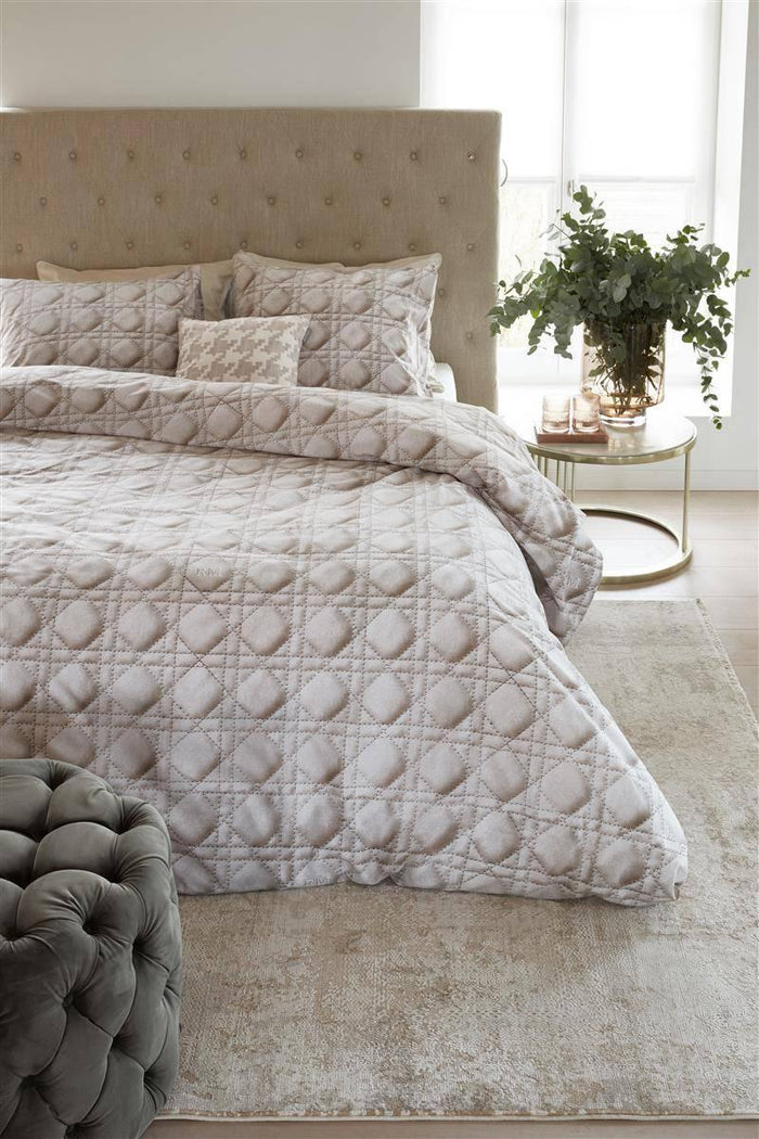 Riviera Maison dekbedovertrek Mercurial off-white - 1-persoons