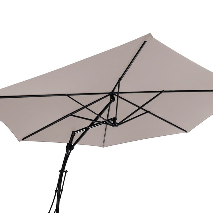 Feel Furniture - Zweefparasol - 3 Meter - Crème