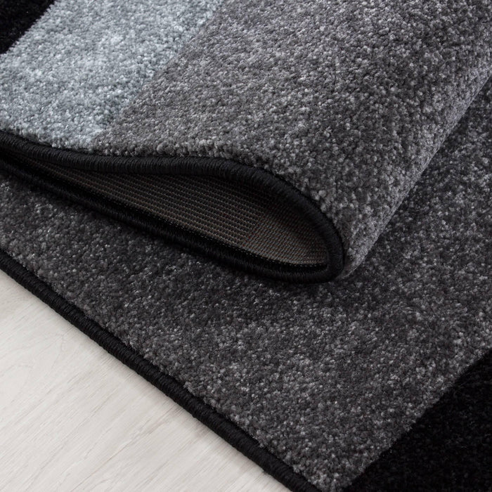 Tapeso Modern loper Hawaii Grijs 1310 - 80x300 cm