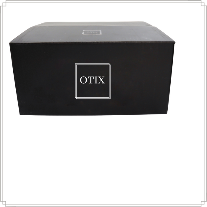 OTIX Eierdopjes Set van 6 Wit met Gouden rand CROCUS