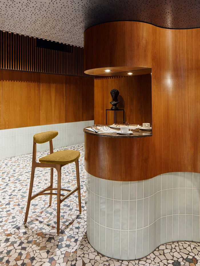 366 Concept Barkruk Madison bouclé