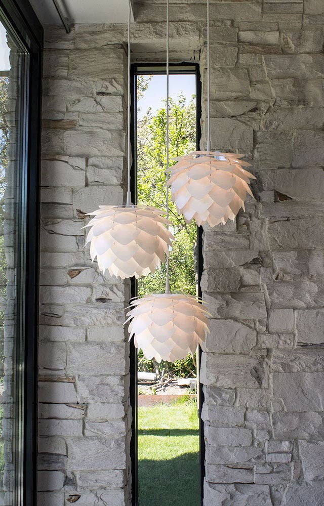 Umage Silvia Mini hanglamp white - met koordset wit - Ø 32 cm