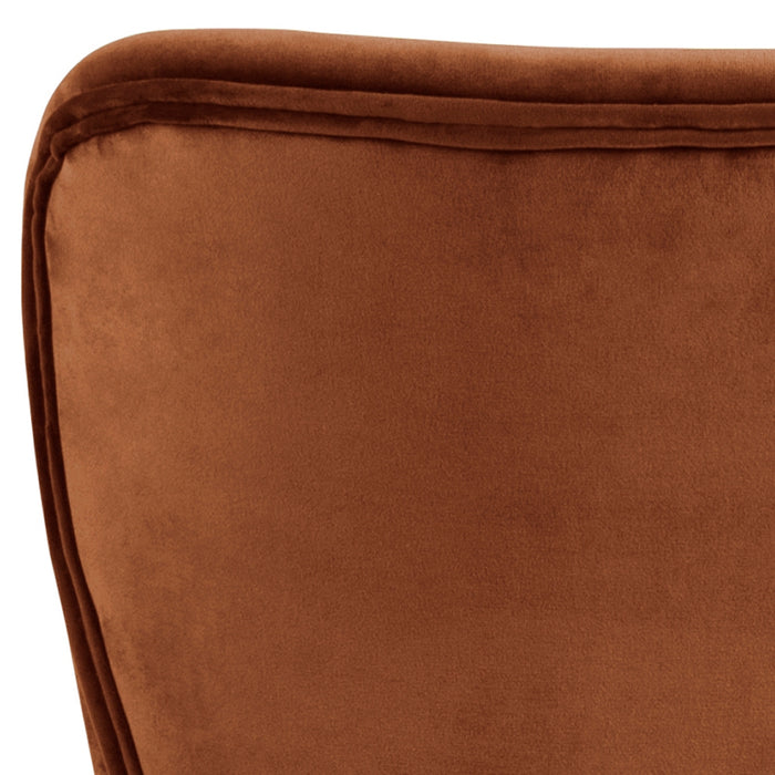 Giga Living - Eetkamerstoel Zaria Koper