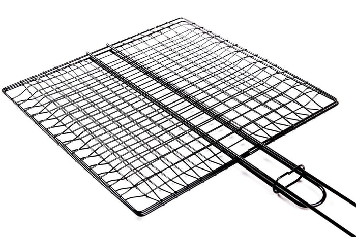 Buccan BBQ - Handbare Grillrooster voor vlees en vis