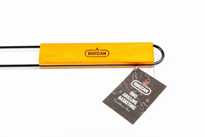 Buccan BBQ - Handbare Grillrooster voor vlees en vis