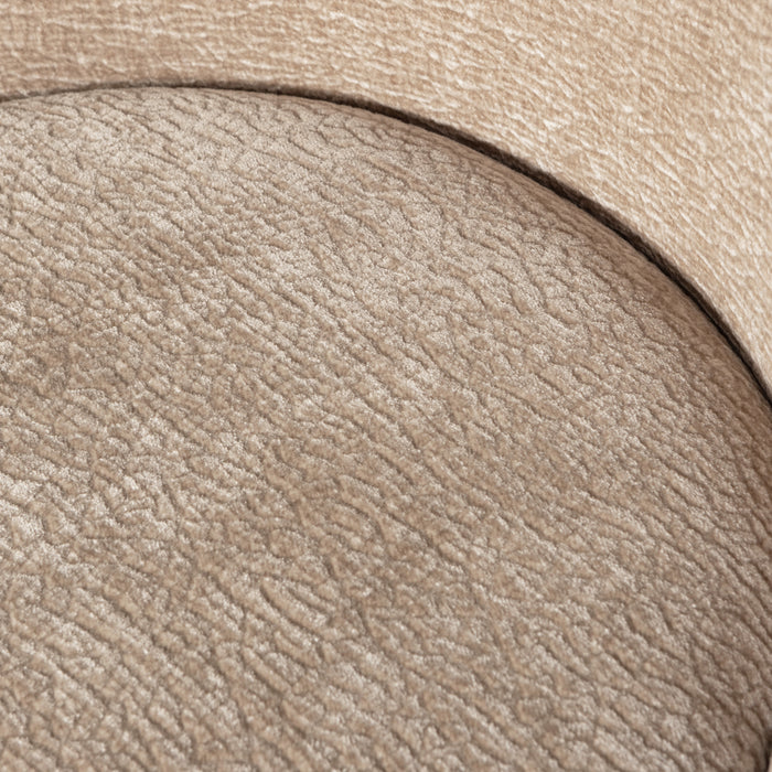 WOOOD Vogue Eetkamerstoel - Chenille - Zand