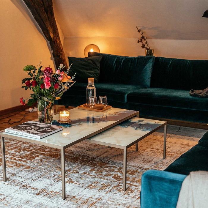 Louis de Poortere Griff Vloerkleed 240 x 340 cm - Columbus Gold