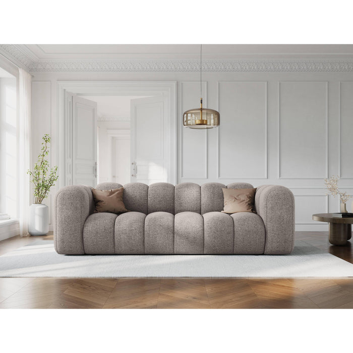 Micadoni Lupine 3-zitsbank - Chenille - Beige