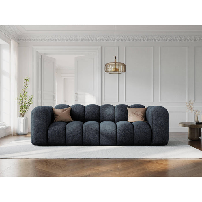 Micadoni Lupine 3-zitsbank - Chenille - Koningsblauw