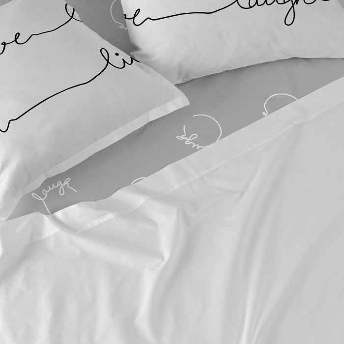 Live Laken Blanc, Veelkleurig, 100% katoen, de kwaliteit van 150 hilos