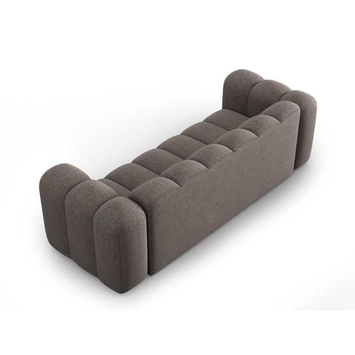 Micadoni Lupine 3-zitsbank - Chenille - Grijs