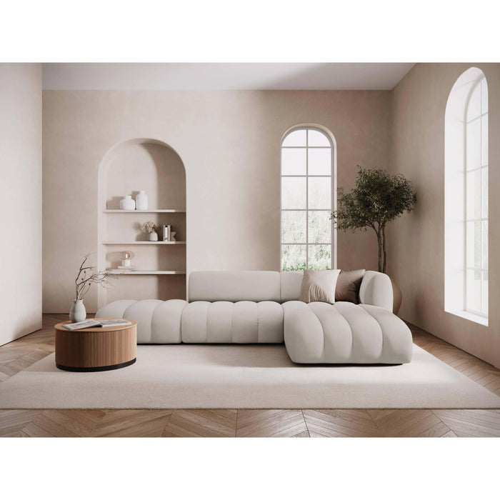 Micadoni 5-zits hoekbank Harry open rechts velvet