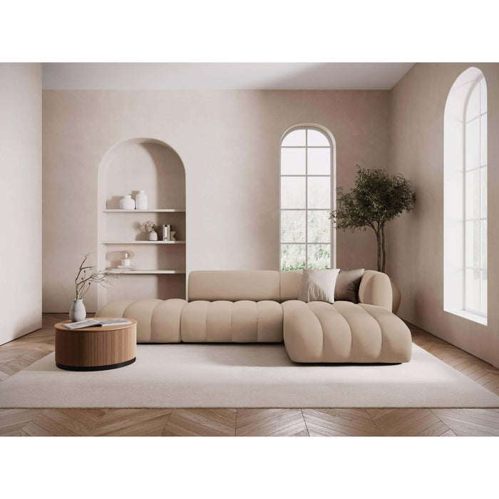 Micadoni 5-zits hoekbank Harry open rechts velvet