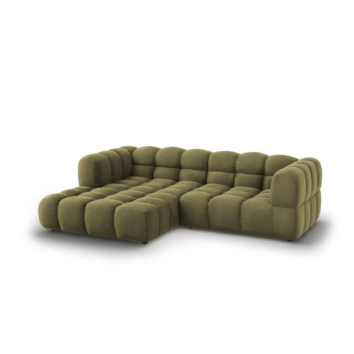 Cosmopolitan Design Sky 3-zits Hoekbank Links - Lichtgroen