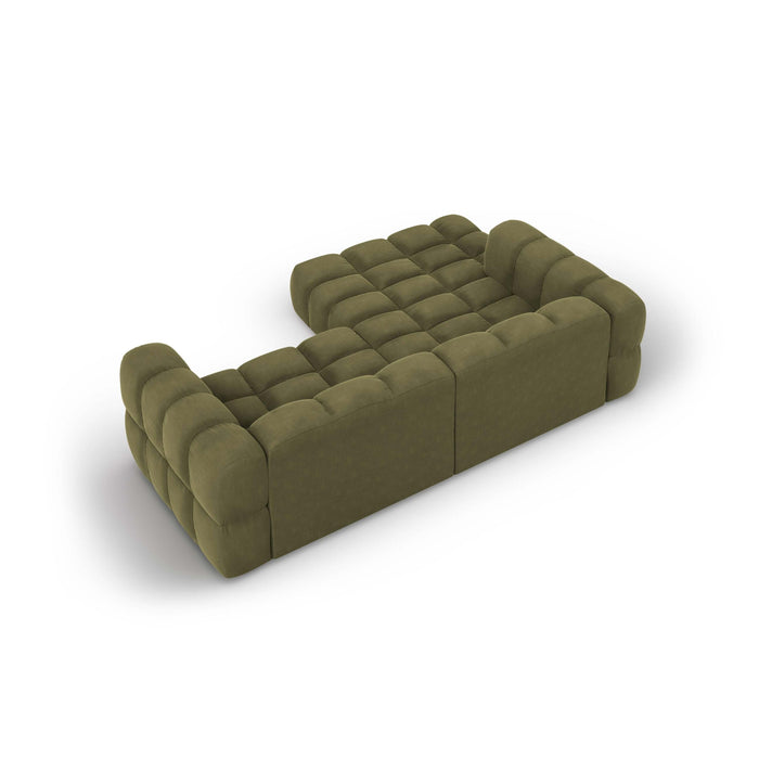 Cosmopolitan Design Sky 3-zits Hoekbank Links - Lichtgroen