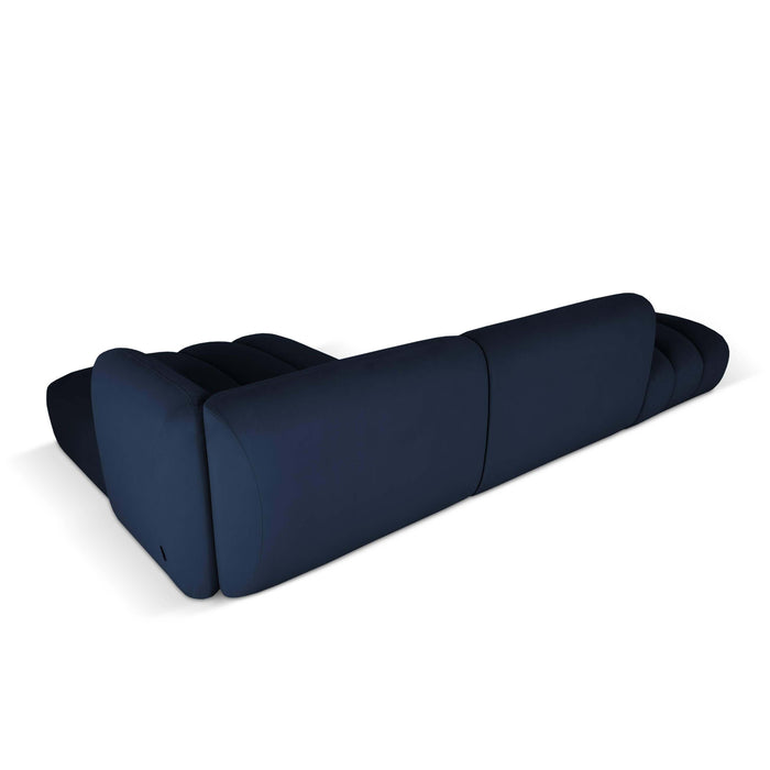 Micadoni 5-zits hoekbank Harry open rechts velvet