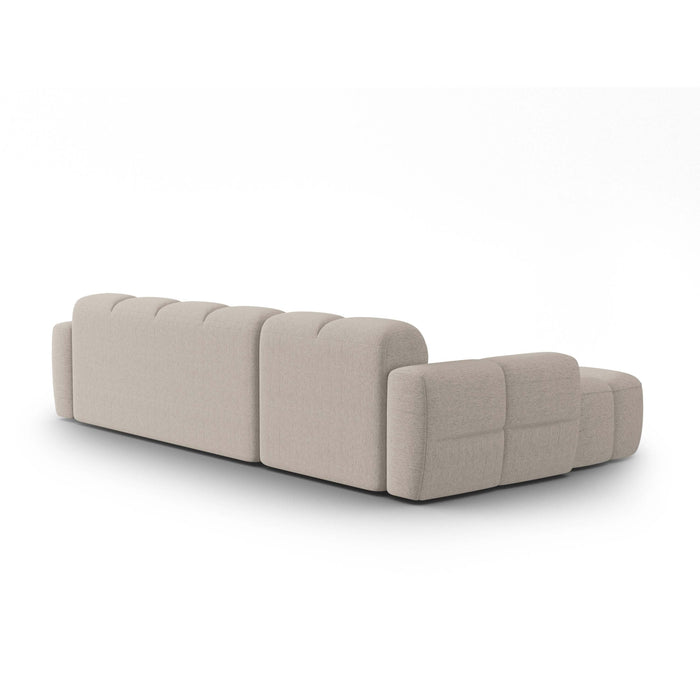 Micadoni Lisa Hoekbank met Chaise Longue Links - Zand