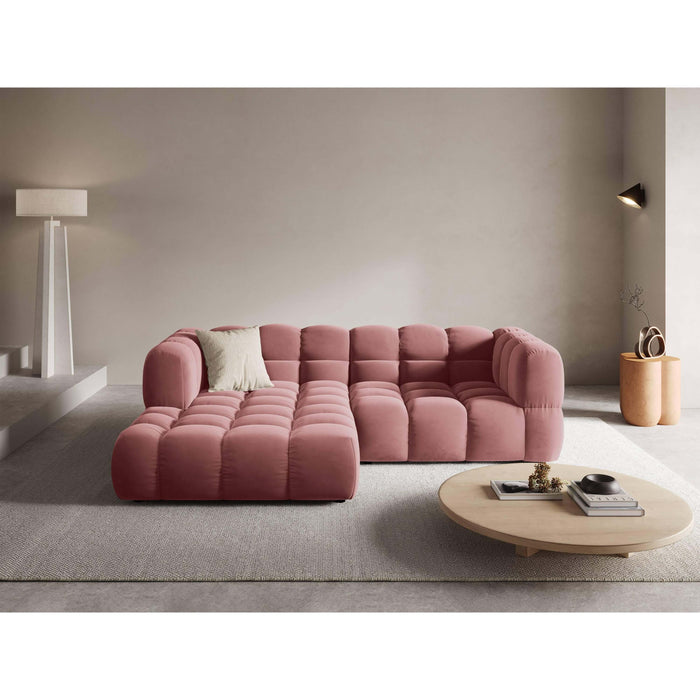 Cosmopolitan Design Sky 3-zits Hoekbank Links - Zalm