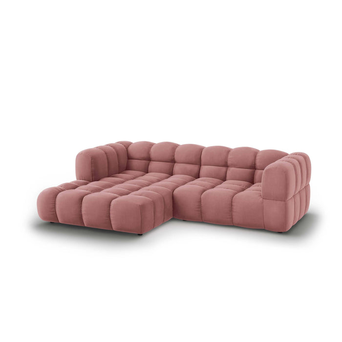 Cosmopolitan Design Sky 3-zits Hoekbank Links - Zalm