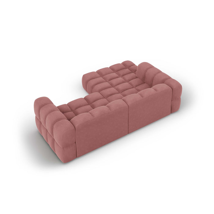 Cosmopolitan Design Sky 3-zits Hoekbank Links - Zalm