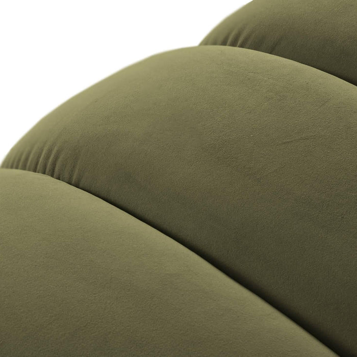 Micadoni 5-zits hoekbank Harry links open velvet